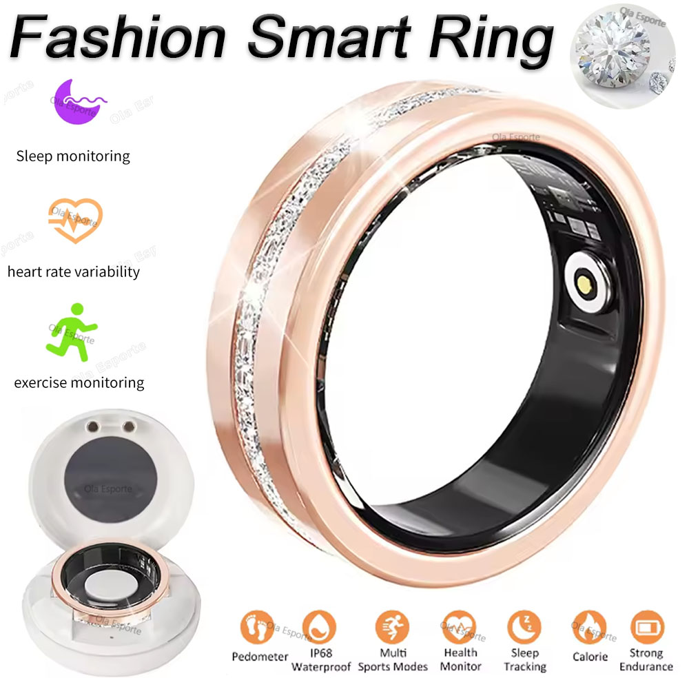 Cycling Heart Rate Monitor - 2025 Nuovo Smart Ring Lady Frequenza