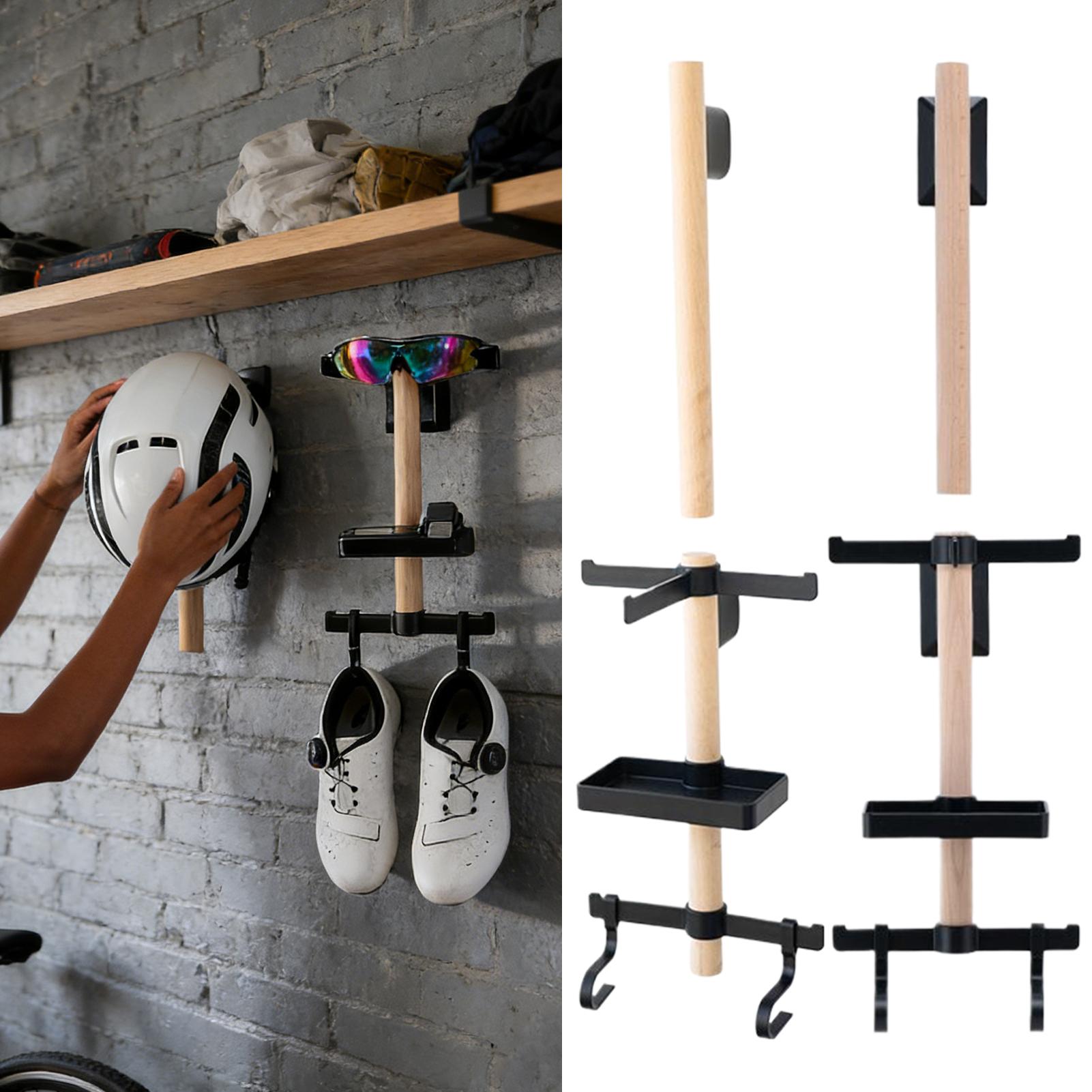 Cycling Gear Wall Storage - Supporto da Parete per Attrezzatura Ciclistica,