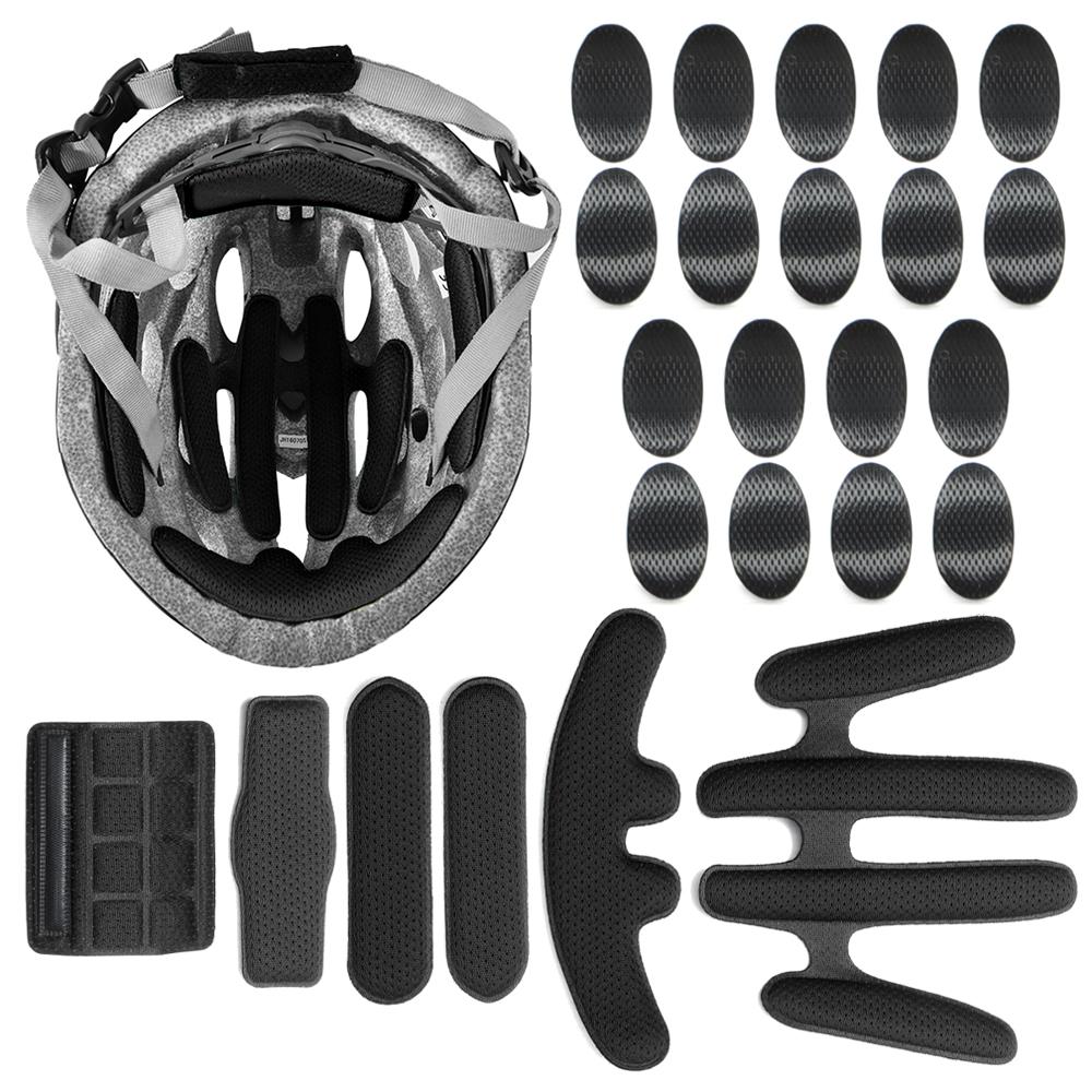 Cycling Gear Helmet - 24 pz/set kit di imbottitura per