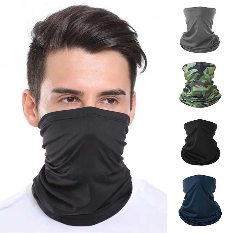 Cycling Buff Neck Warmer - Bandana da esterno Uomo Passamontagna senza