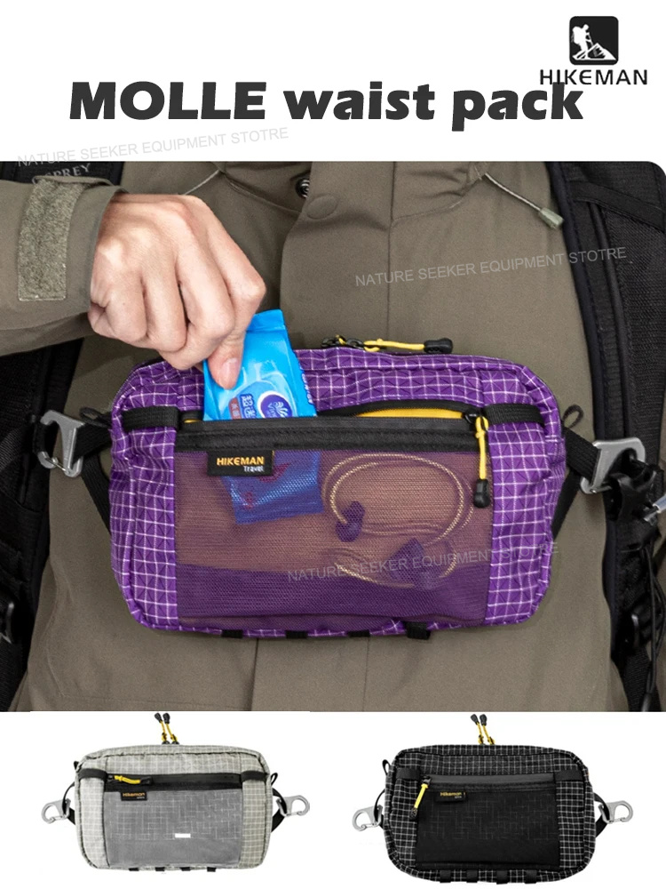 Cycling Gear Duffle - Borsa Tattica da Petto HIKEMAN in