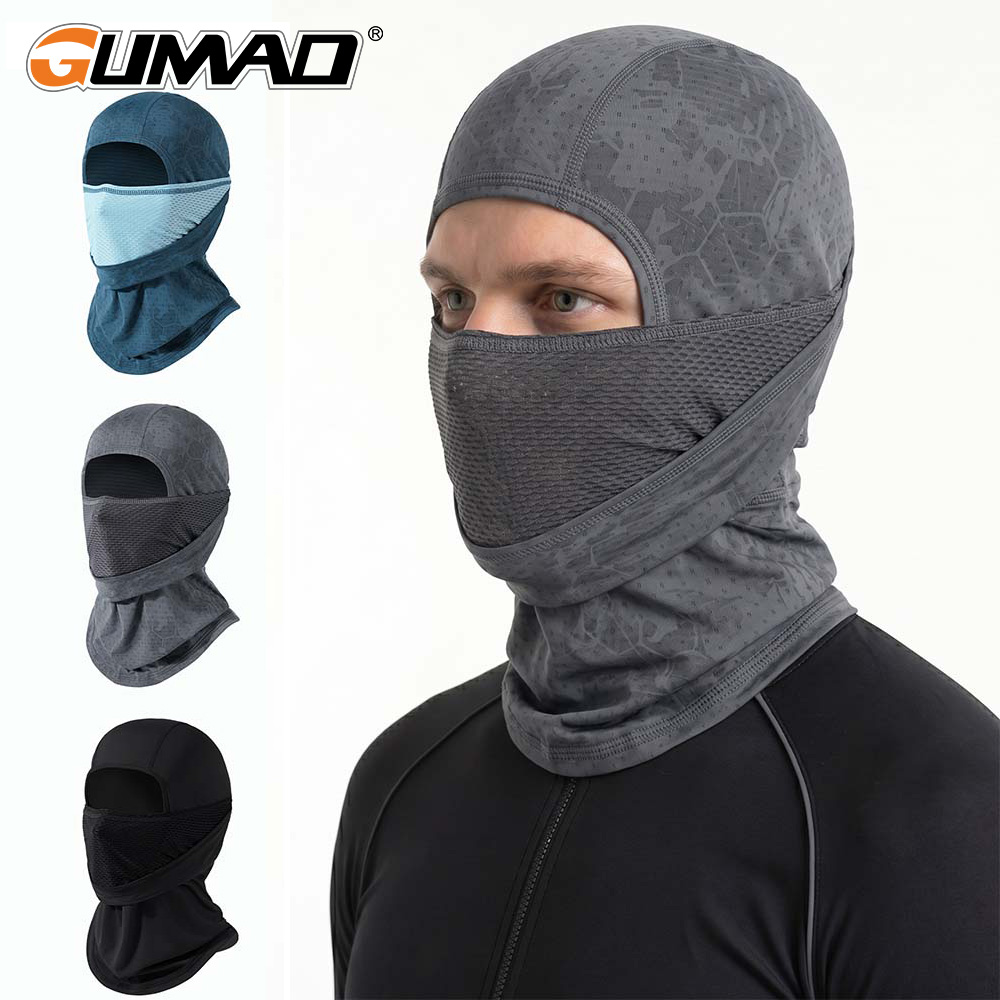 Cycling Gear Helmet - Cappello Balaclava Estivo per Ciclismo, Protezione