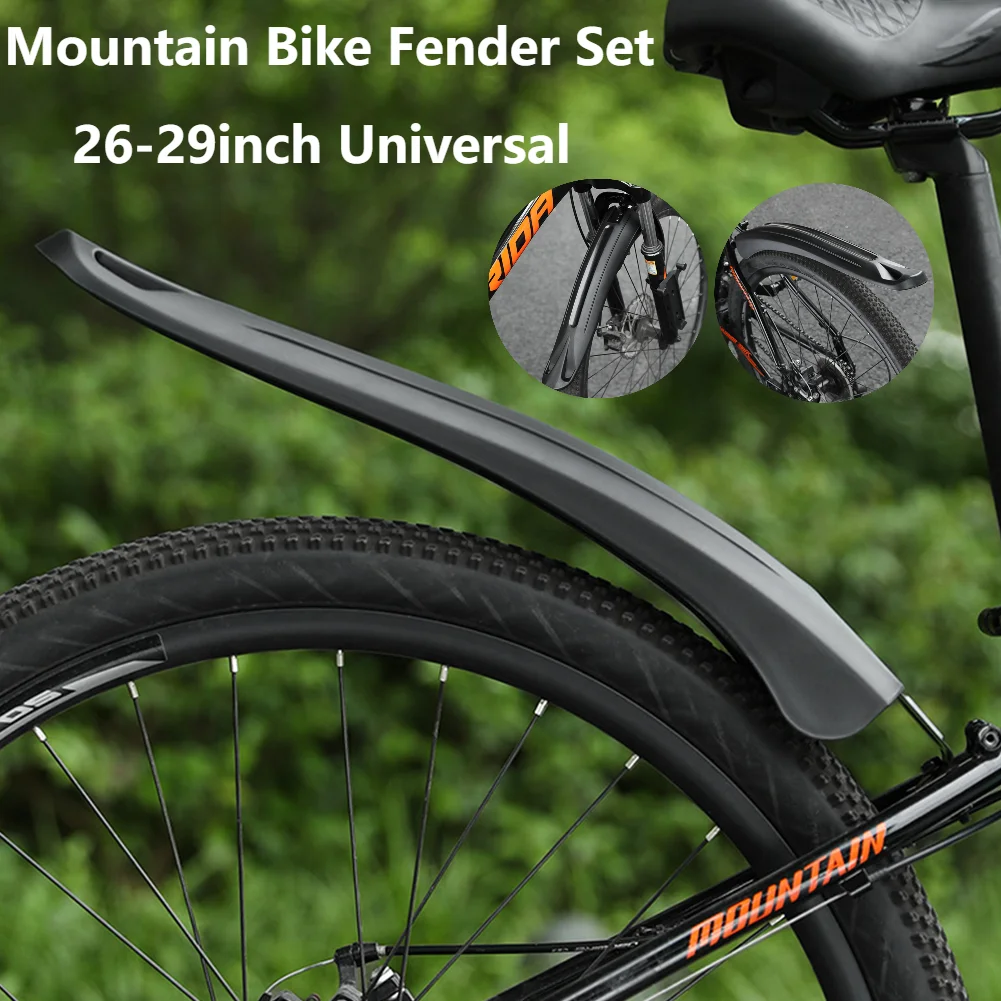Bike Fender Set - 2 pezzi parafango bicicletta PP plastica