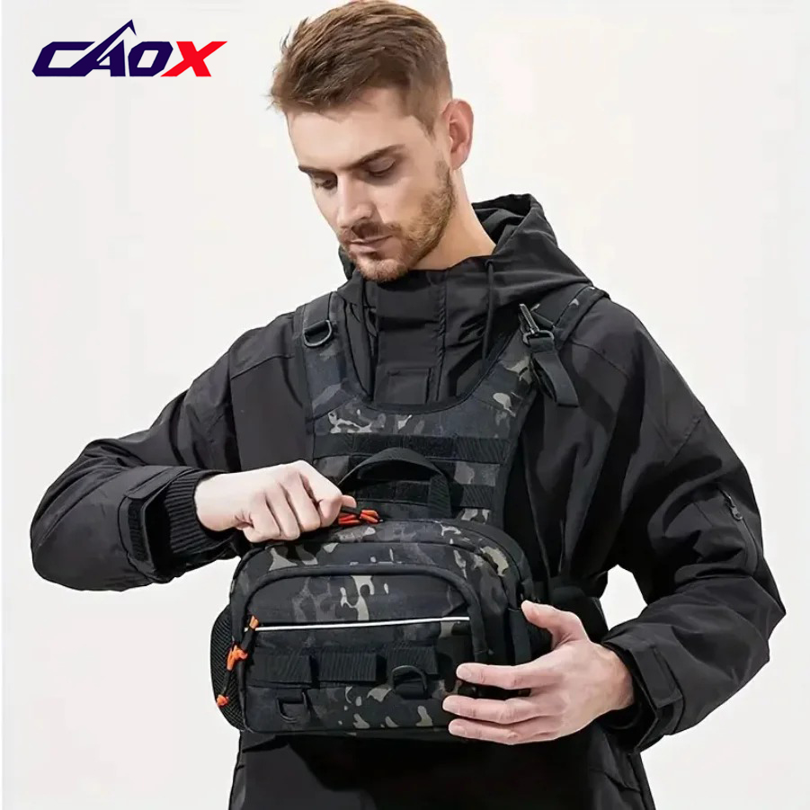 Cycling Gear Duffle - Esca da pesca Gilet sul petto