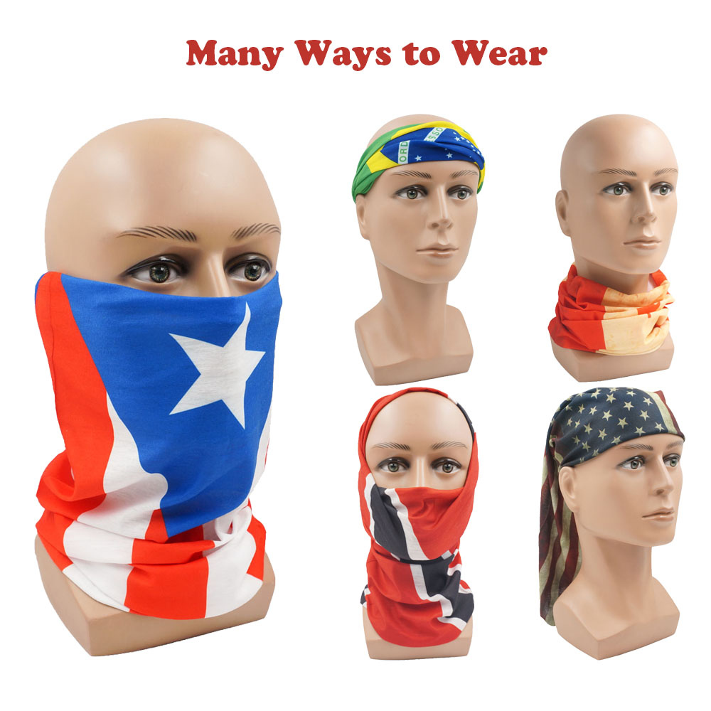 Cycling Gear Pakistan - Pakistan Flag Bandana Neck Cover ghetta