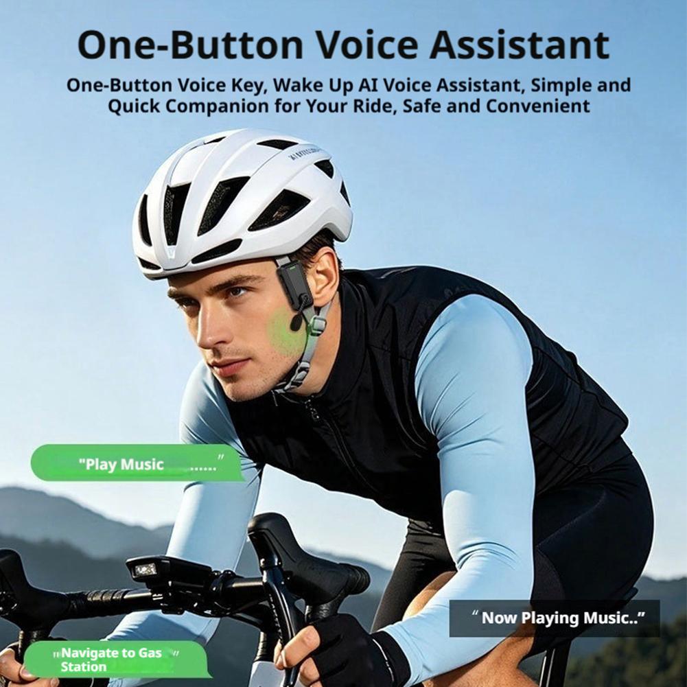 Cycling Gear Helmet - 2 Intercomunicatori Wireless BT per Casco,