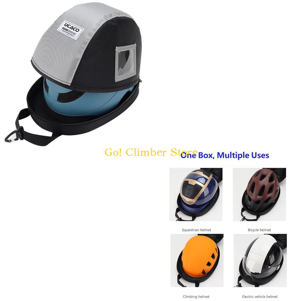 Cycling Gear Helmet - Borsa da trasporto imbottita per casco