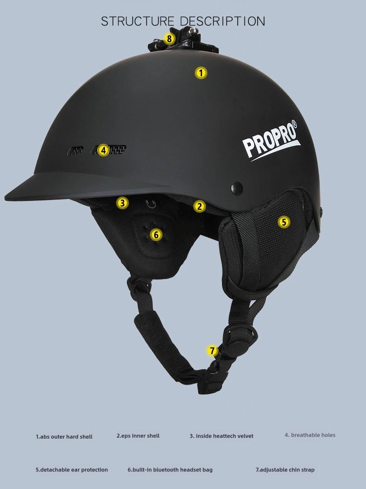 Casco da Sci per Uomo, Casco d - Cycling Gear Helmet recensione e prezzo