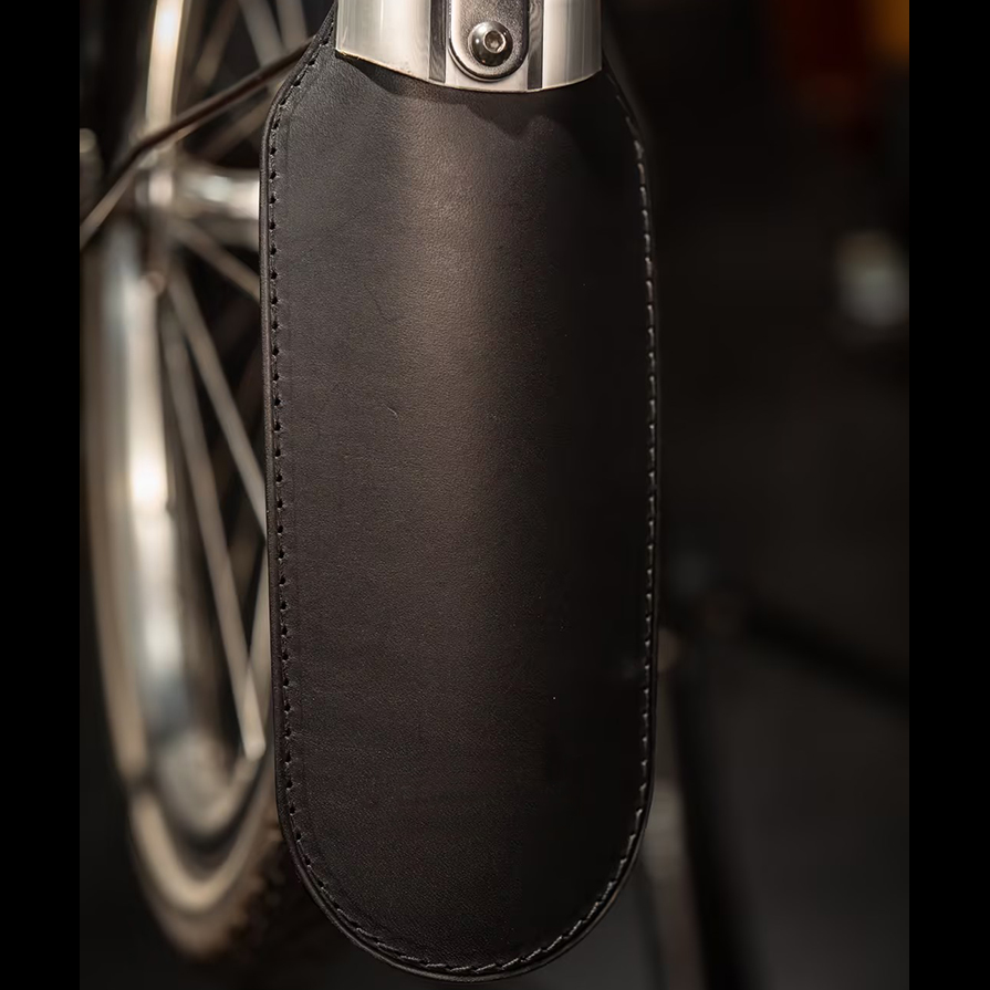 Parafanghi in vera pelle di al - Bike Fender Set recensione e prezzo