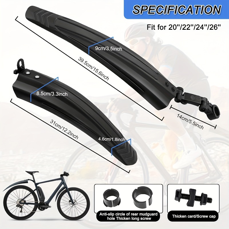 Set di Parafanghi per Biciclet - Bike Fender Set recensione e prezzo