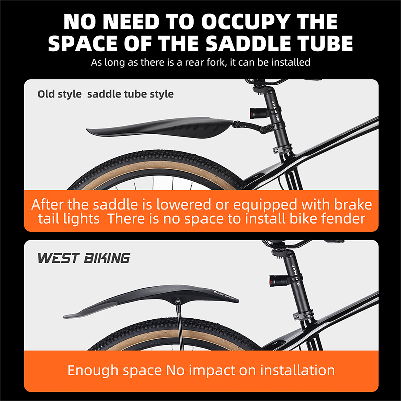 WEST BIKING Parafango per moun - Bike Fender Set recensione e prezzo