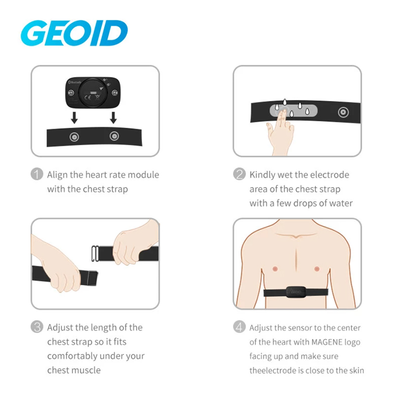 GEOID HS500 Sensore per cintur - Cycling Heart Rate Monitor recensione e prezzo