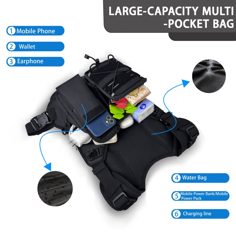 Nuovo Gilet Tattico 2026 con S - Cycling Gear Duffle recensione e prezzo