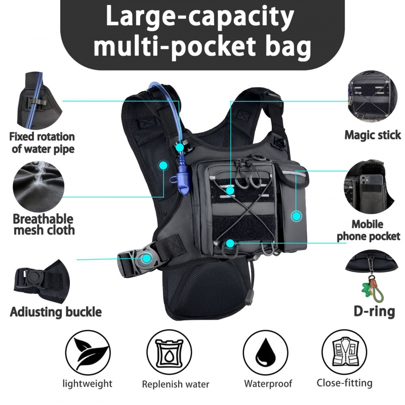 Nuovo Gilet Tattico 2026 con S - Cycling Gear Duffle recensione e prezzo