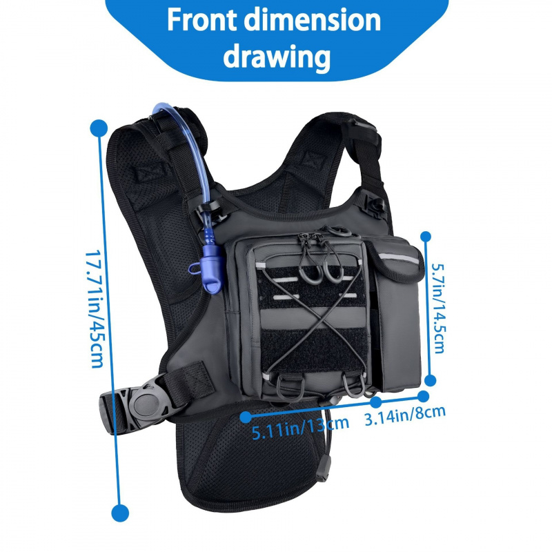 Nuovo Gilet Tattico 2026 con S - Cycling Gear Duffle recensione e prezzo