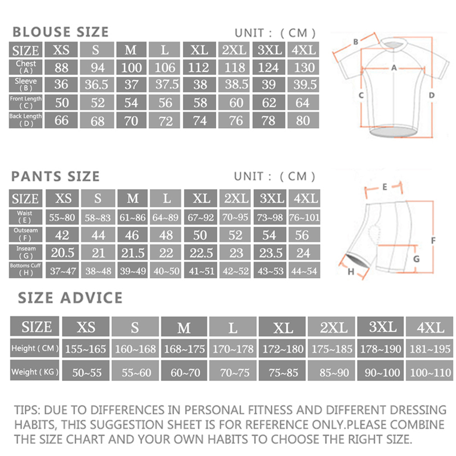 Nuova maglia da ciclismo estiv - Cycling Gear Sale recensione e prezzo