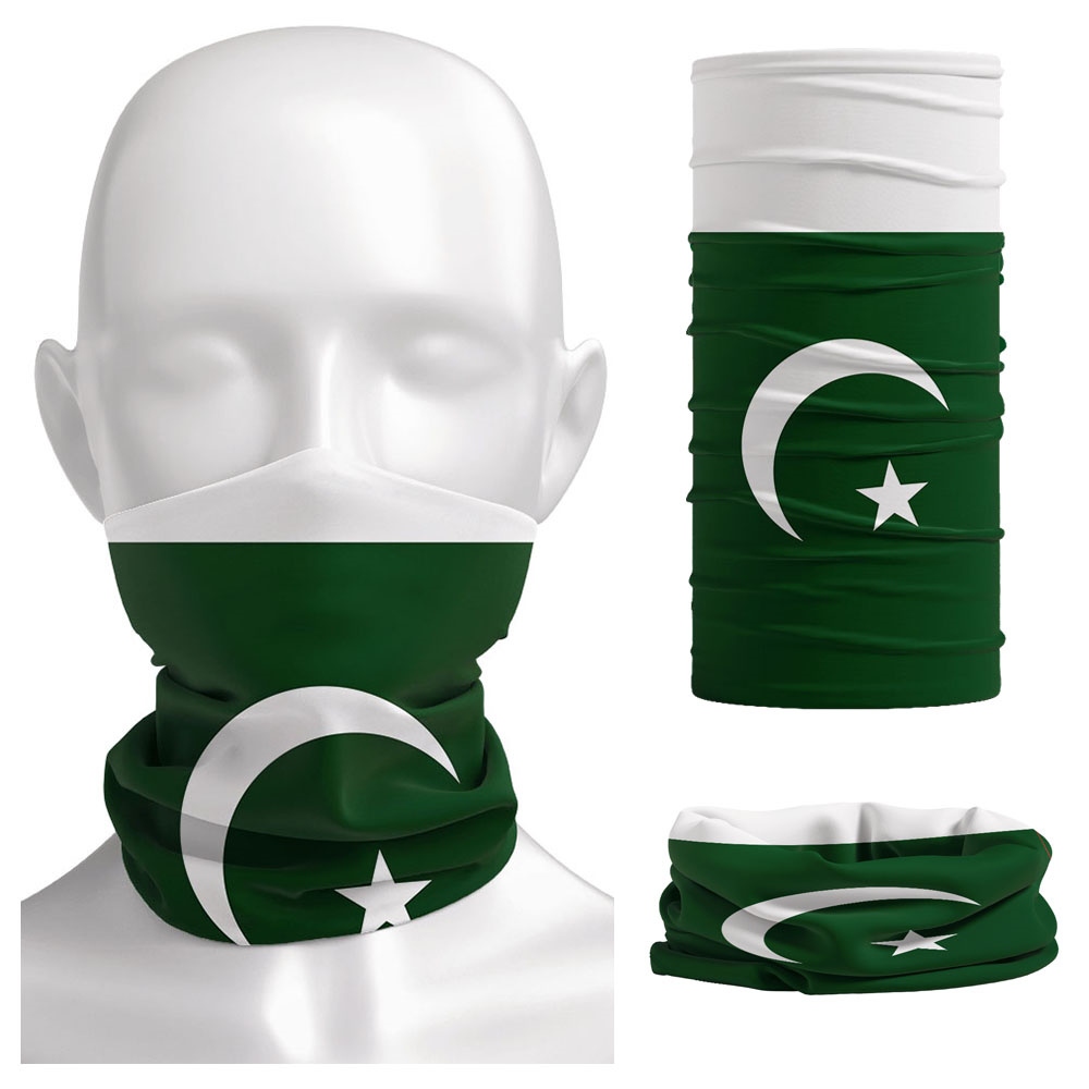 Pakistan Flag Bandana Neck Cov - Cycling Gear Pakistan recensione e prezzo